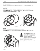 Предварительный просмотр 16 страницы Contest Ninja 7x15QC User Manual