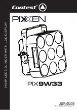 Preview for 1 page of Contest PIXXEN PIX9W33 User Manual