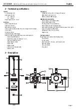 Предварительный просмотр 3 страницы Contest SFX-DE50W User Manual