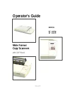 Contex AA51A Operator'S Manual preview