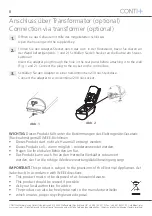 Preview for 8 page of Conti+ CLEANLINE Technical Documentation Manual