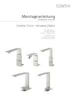 Conti+ Emotion 5 mm Installation Manual preview