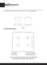 Preview for 23 page of Conti CAG-113 Manual