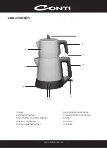 Предварительный просмотр 4 страницы Conti KEYF-I DEM CTM-113 Manual