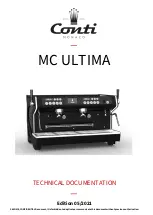 Preview for 1 page of Conti MC ULTIMA Technical Documentation Manual