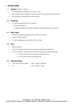 Preview for 6 page of Conti Monaco MC Technical Documentation Manual