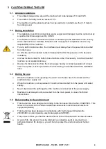 Preview for 4 page of Conti MONTE-CARLO Technical Documentation Manual