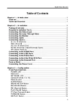 Preview for 6 page of Continental Access CADV-H-XP08 User Manual