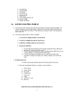 Preview for 7 page of Continental Access CARDACCESS 3000 - ARCHITECTURAL AND ENGINEERING SPECIFICATION V2.7 Specification