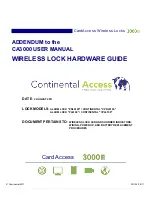 Continental Access PL6100 Hardware Manual preview