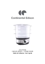 CONTINENTAL EDISON 12818B0 User Manual preview