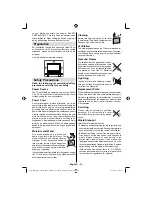 Preview for 36 page of CONTINENTAL EDISON 38SD822V Operating Instructions Manual