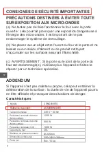 Preview for 2 page of CONTINENTAL EDISON AG820B8N-S0EE Instruction Booklet