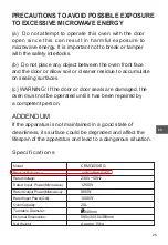 Preview for 25 page of CONTINENTAL EDISON AG820B8N-S0EE Instruction Booklet