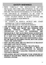 Preview for 20 page of CONTINENTAL EDISON AK-A007 Instruction Booklet