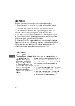 Предварительный просмотр 28 страницы CONTINENTAL EDISON AM823AKV Instruction Manual