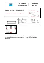 Preview for 8 page of CONTINENTAL EDISON BANDEAU HP F1 Service Manual