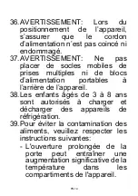 Preview for 14 page of CONTINENTAL EDISON BCD-436W User Manual