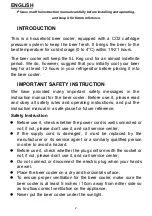 Preview for 2 page of CONTINENTAL EDISON BCT-0538A Instruction Booklet