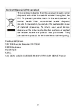 Preview for 41 page of CONTINENTAL EDISON BCT-0588D Instruction Booklet