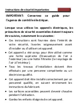 Preview for 3 page of CONTINENTAL EDISON CCEHDI9450FULLIX9 User Manual