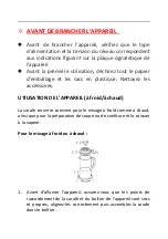 Preview for 5 page of CONTINENTAL EDISON CEBC1000B Instruction Manual