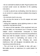 Preview for 24 page of CONTINENTAL EDISON CEBDSD40W1018B3 Instruction Manual