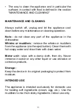 Preview for 11 page of CONTINENTAL EDISON CEBE200B Instruction Booklet