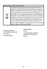 Preview for 25 page of CONTINENTAL EDISON CEBS1N Instruction Manual