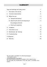 Preview for 29 page of CONTINENTAL EDISON CECC95APW Instruction Manual