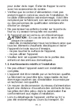 Preview for 8 page of CONTINENTAL EDISON CECDF6060B User Manual