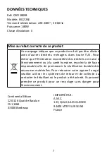 Preview for 9 page of CONTINENTAL EDISON CECE180SB Instruction Manual