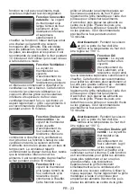 Preview for 23 page of CONTINENTAL EDISON CECG6065FCB User Manual