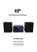 Предварительный просмотр 1 страницы CONTINENTAL EDISON CECHFBT20B3 Instruction Booklet