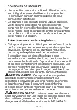 Preview for 4 page of CONTINENTAL EDISON CECI3Z5060WP User Manual