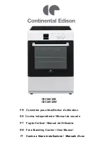 CONTINENTAL EDISON CECI603ZB User Manual preview