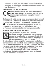 Preview for 11 page of CONTINENTAL EDISON CECI603ZB User Manual