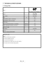 Preview for 142 page of CONTINENTAL EDISON CECI603ZB User Manual