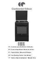 CONTINENTAL EDISON CECM6065B User Manual предпросмотр