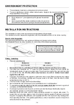 Preview for 14 page of CONTINENTAL EDISON CECP102RP Instructions Of Use