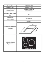 Preview for 2 page of CONTINENTAL EDISON CECP551FSA Manual