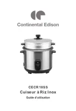 CONTINENTAL EDISON CECR18SS Manual preview