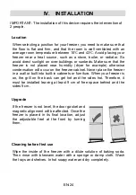 Preview for 67 page of CONTINENTAL EDISON CECUF166NFS User Manual