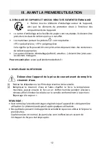 Preview for 12 page of CONTINENTAL EDISON CECV2400BB User Manual