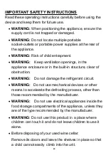 Preview for 20 page of CONTINENTAL EDISON CECWC2Z44BE Instruction Booklet