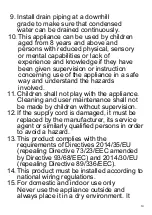 Preview for 14 page of CONTINENTAL EDISON CEDH10W6 Instruction Booklet