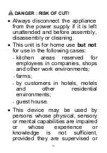 Preview for 31 page of CONTINENTAL EDISON CEFM118N User Manual