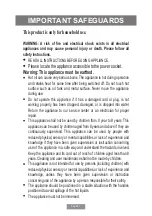 Preview for 15 page of CONTINENTAL EDISON CEFR25IND User Manual