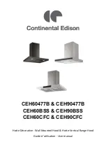 CONTINENTAL EDISON CEH60477B User Manual preview