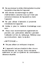 Preview for 5 page of CONTINENTAL EDISON CEH60477B User Manual